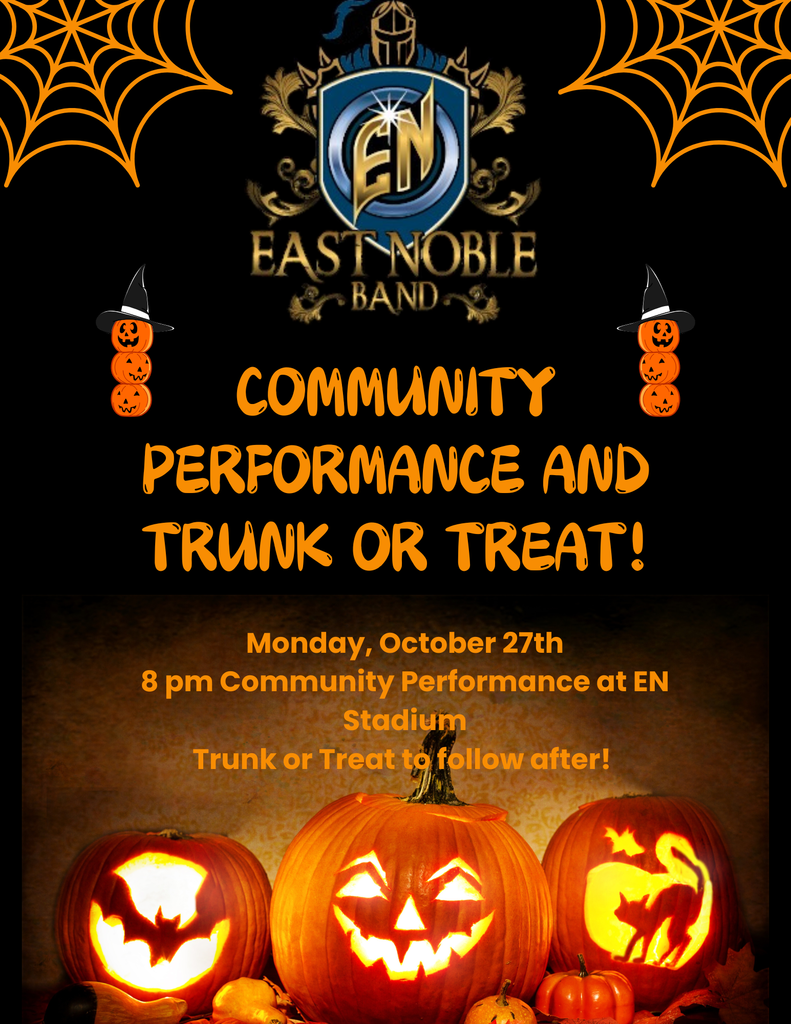 community performance and trunk or treat