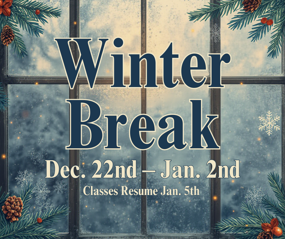 winter break december 22 - january 2nd