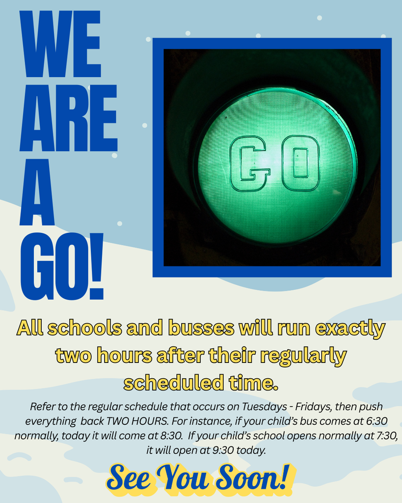 Going to School After the Delay!