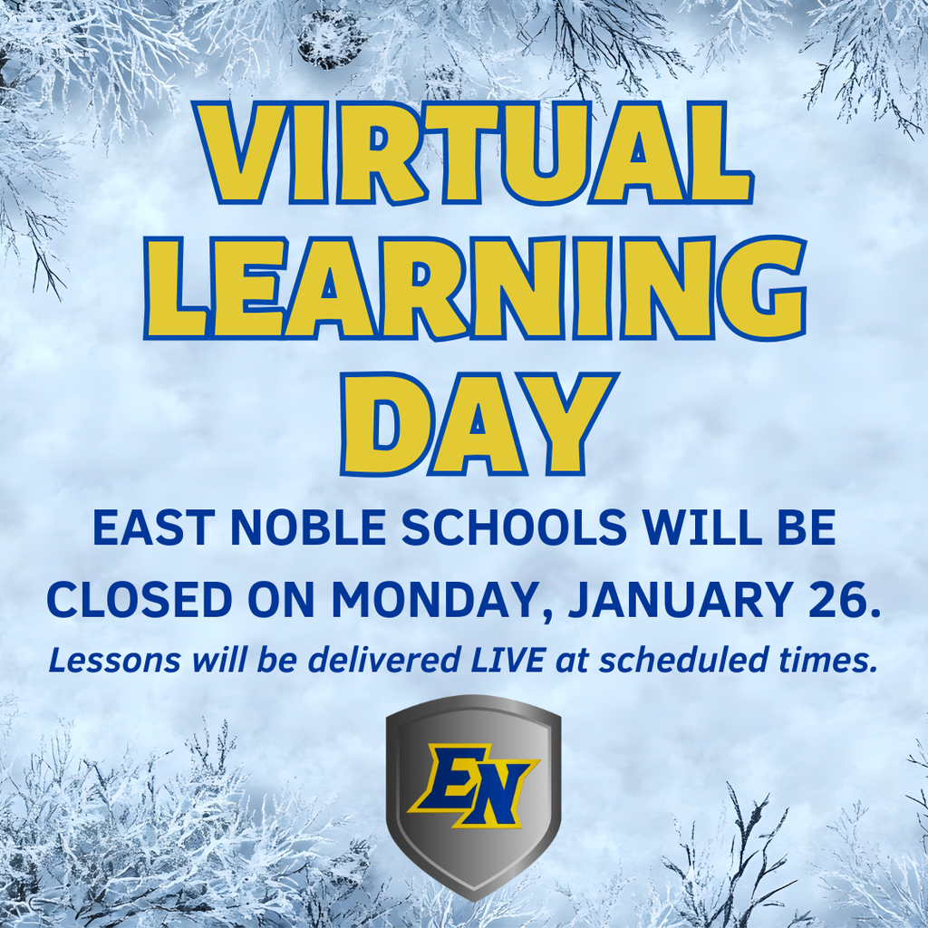 Virtual Learning Day on Monday, January 26