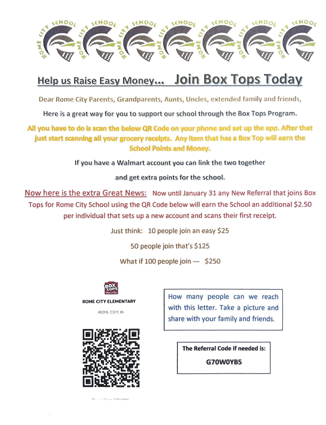 Boxtop request from PAC for social media