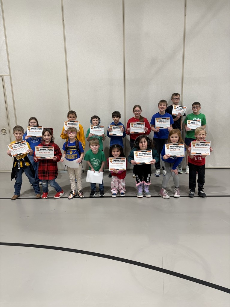 january students of the month