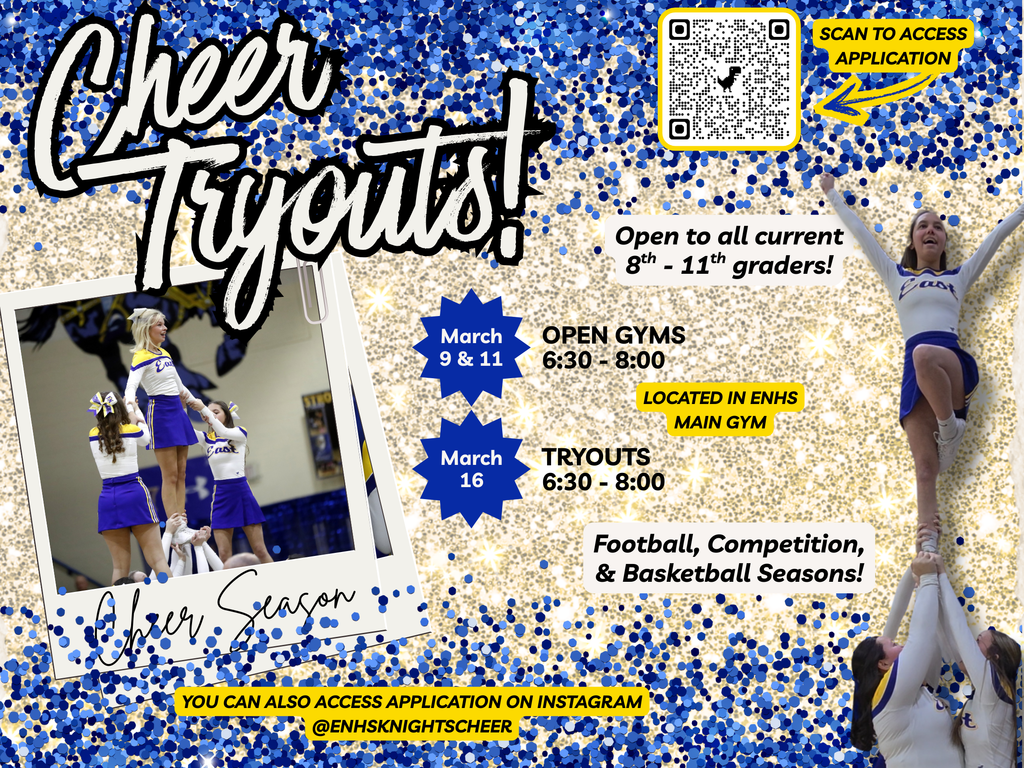 ENHS Cheer Tryouts