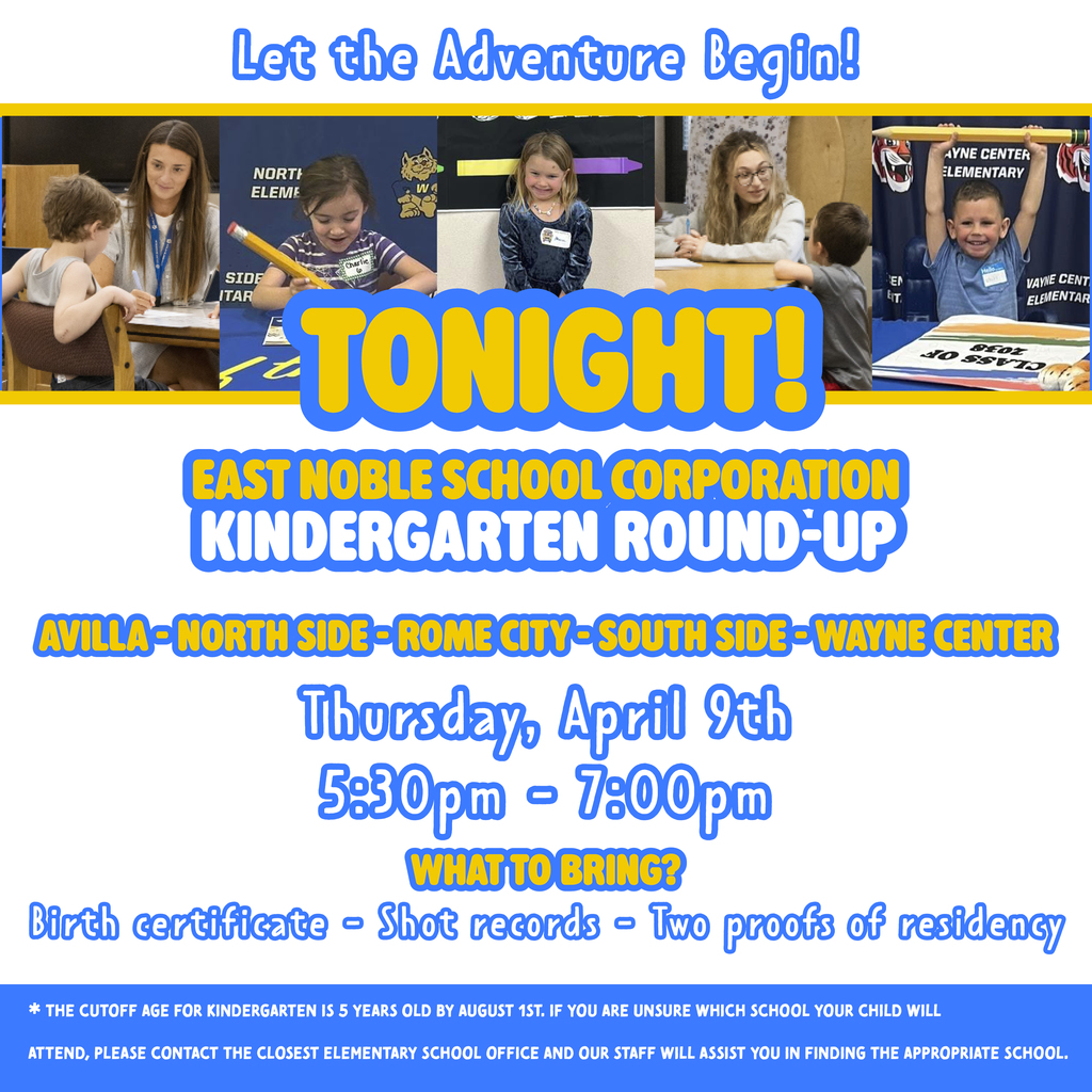 Kindergarten Round Up
