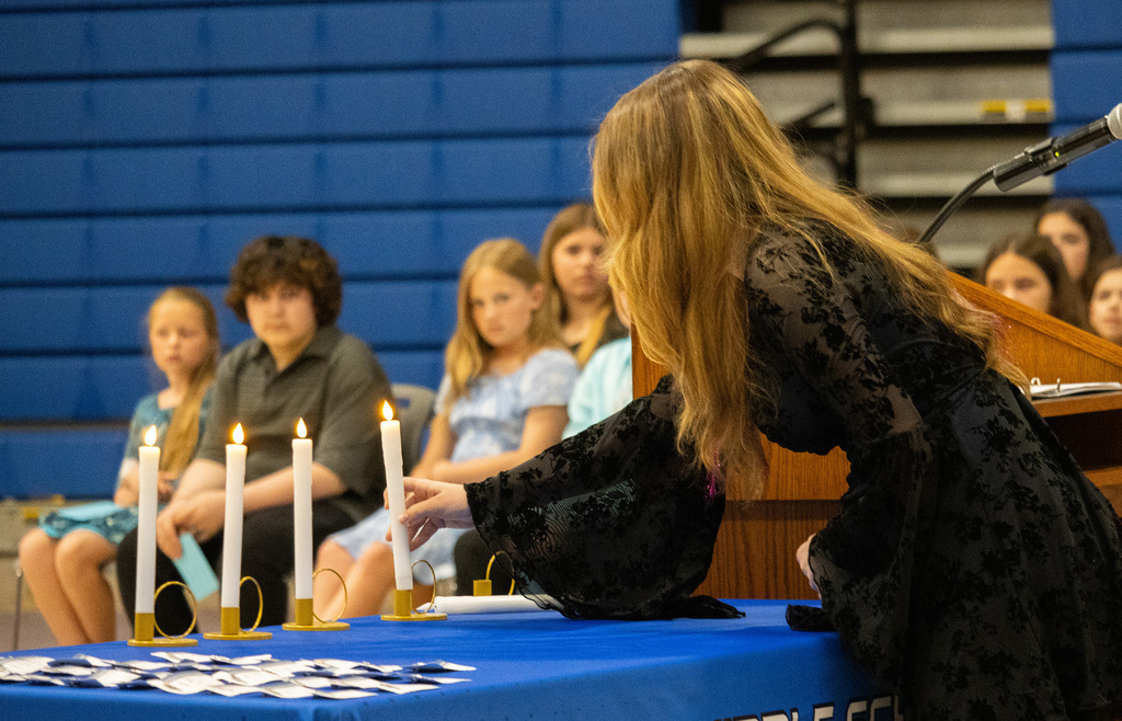 ENMS Honor Society Induction