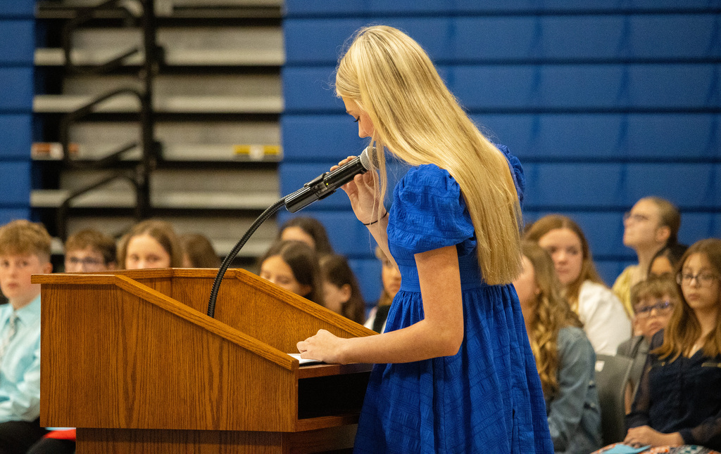ENMS Honor Society Induction