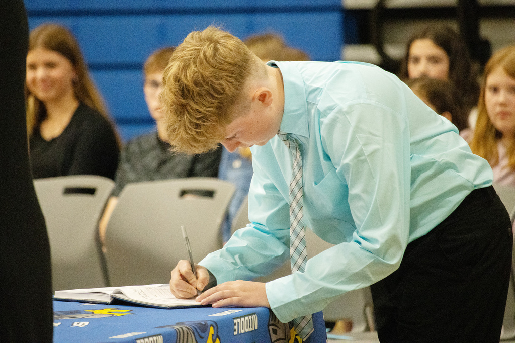 ENMS Honor Society Induction