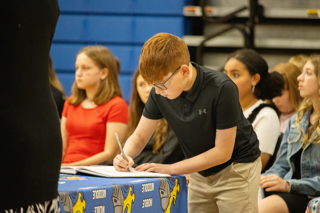 ENMS Honor Society Induction