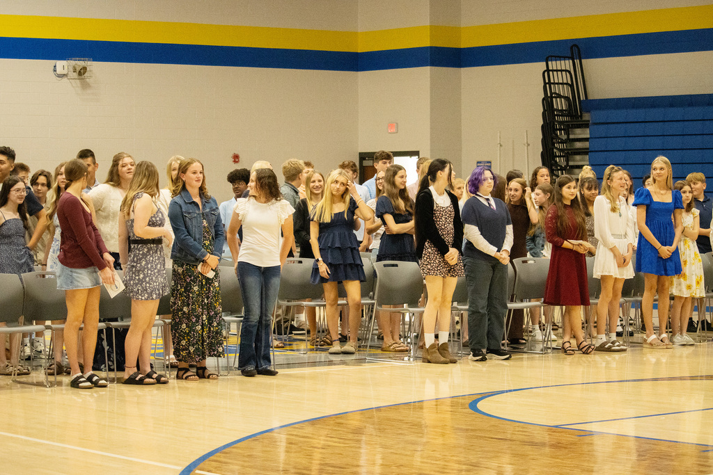 ENMS Honor Society Induction