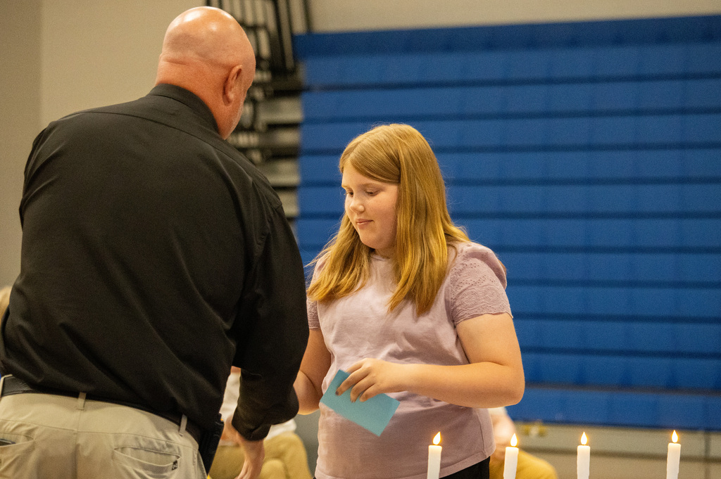 ENMS Honor Society Induction