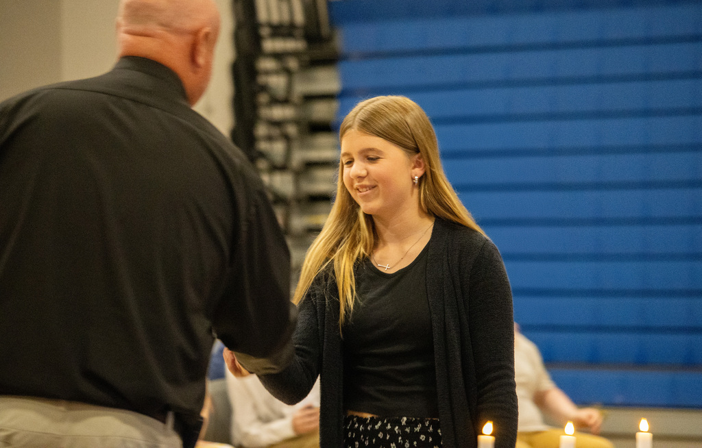 ENMS Honor Society Induction