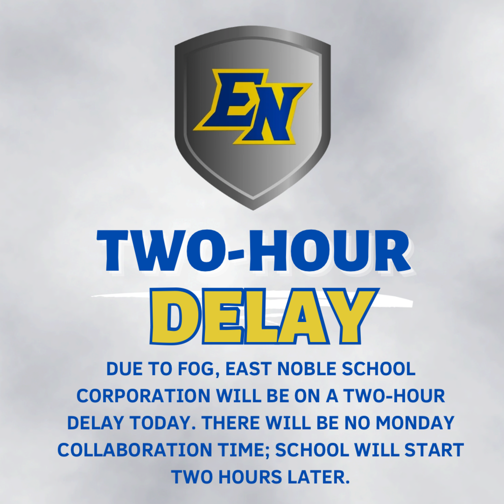 Two hour delay today