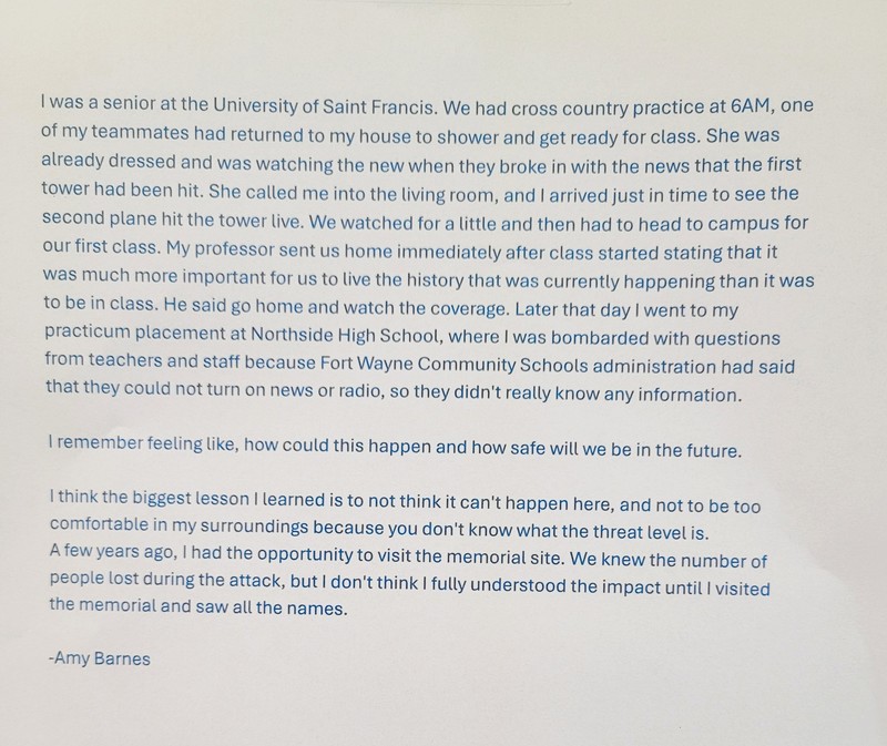   example of staff submission