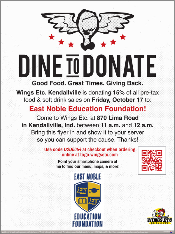 Wings Etc Fundraiser