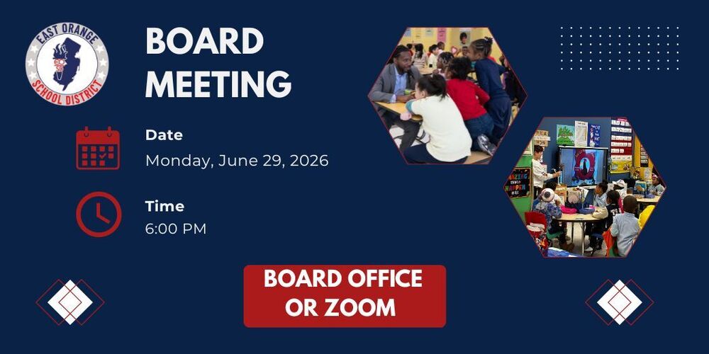 Board Meeting June 29 at 6 pm