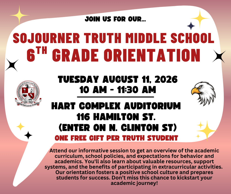 6th Grade Orientation 6/11/26