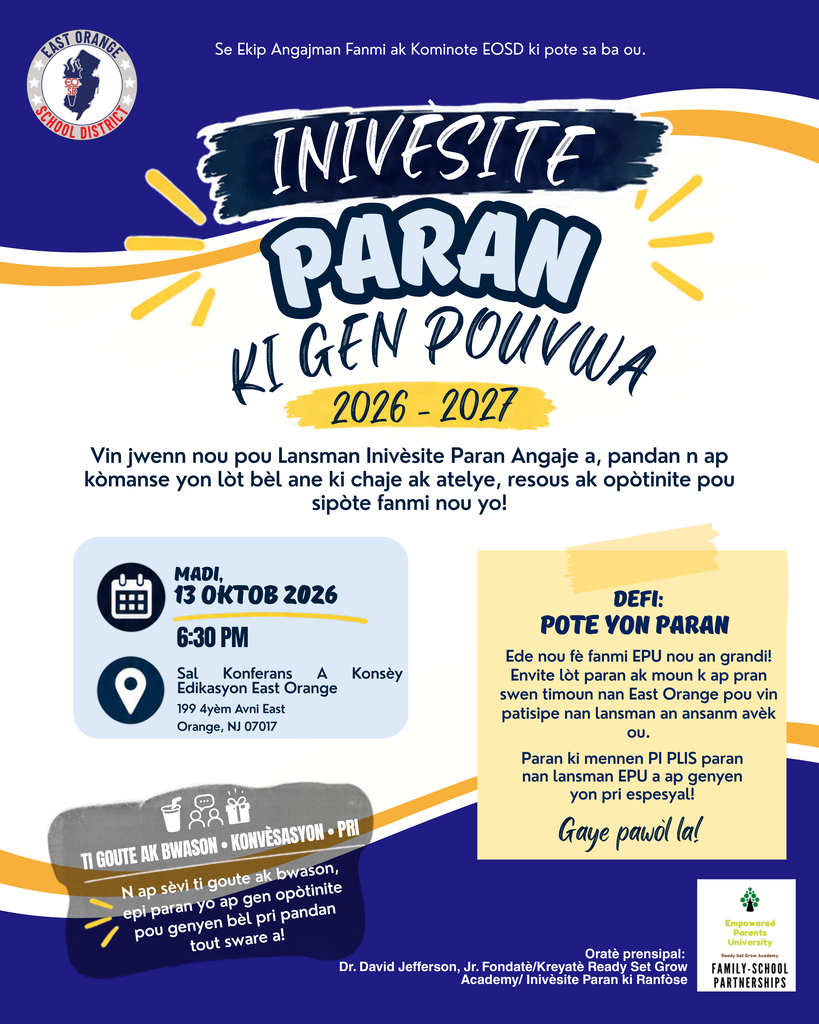 Empowered Parent University Haitian Creole