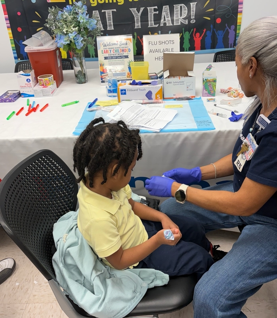 child getting vaccine shot image