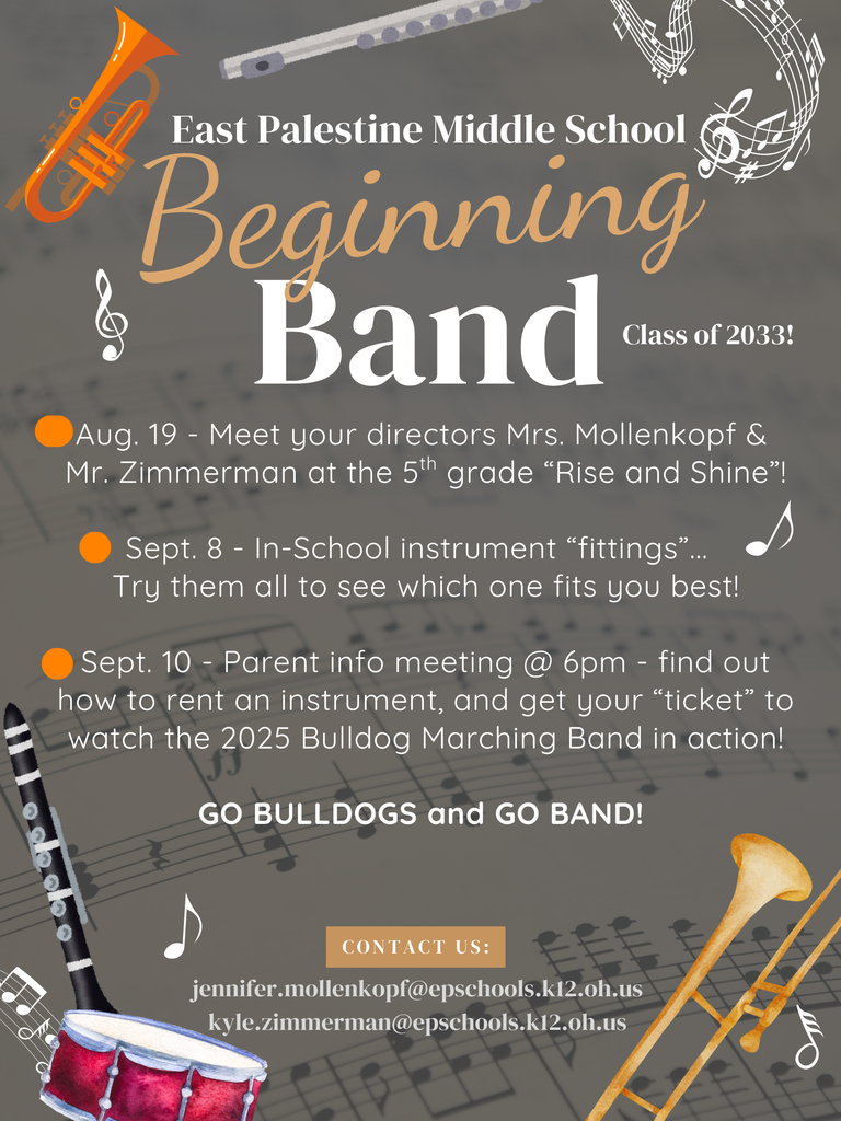 beginning band flyer