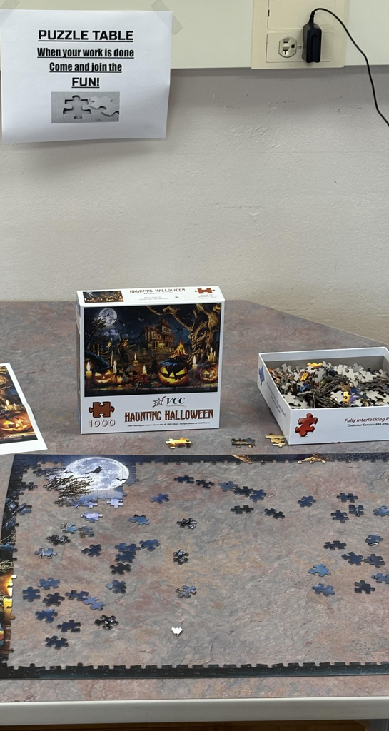 puzzle building