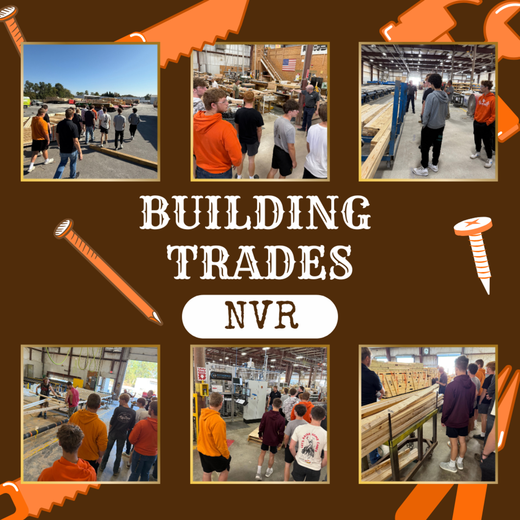 building trades on their field trip to NVR