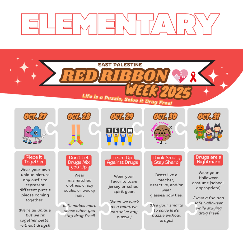 red ribbon week themes