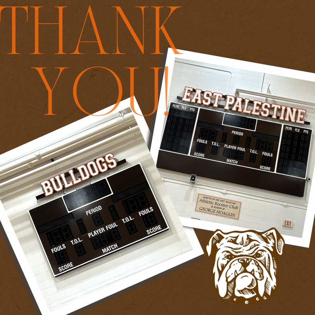 thank you to the athletic booster club