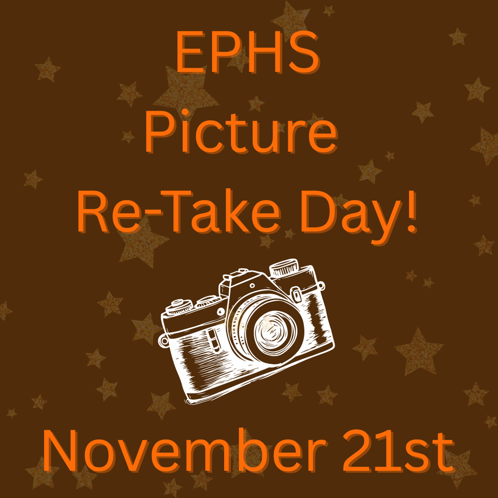 EPHS Picture Re-Take  Day
