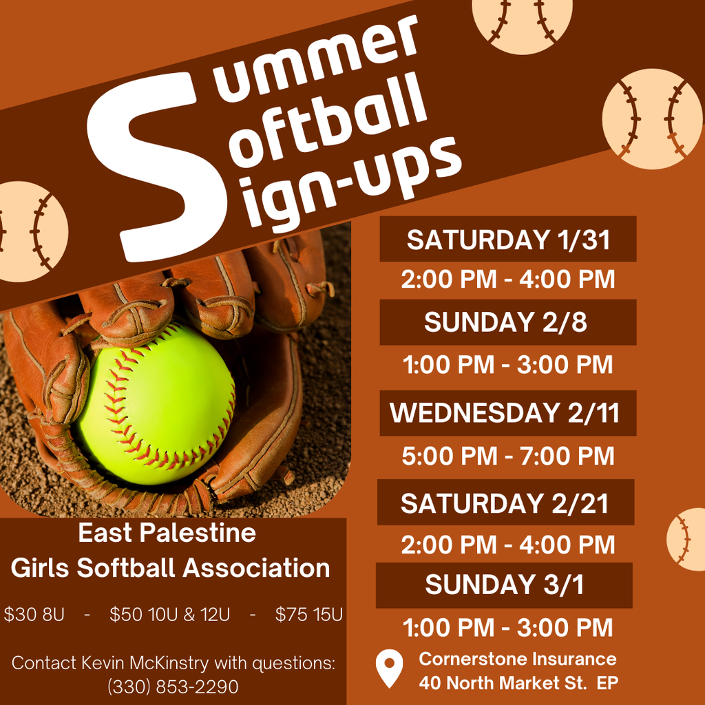 softball signups