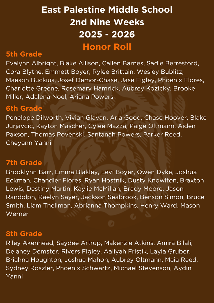 honor roll listing