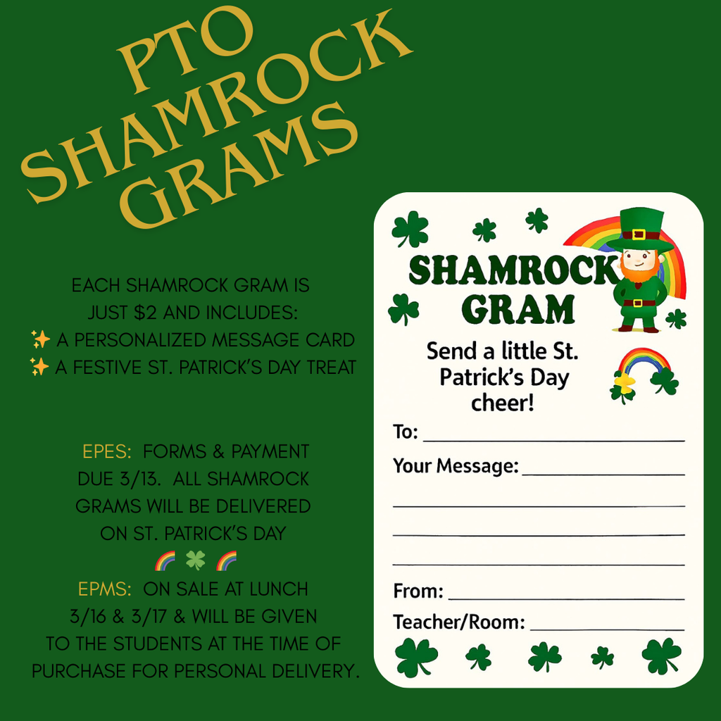 PTO Shamrock Gram