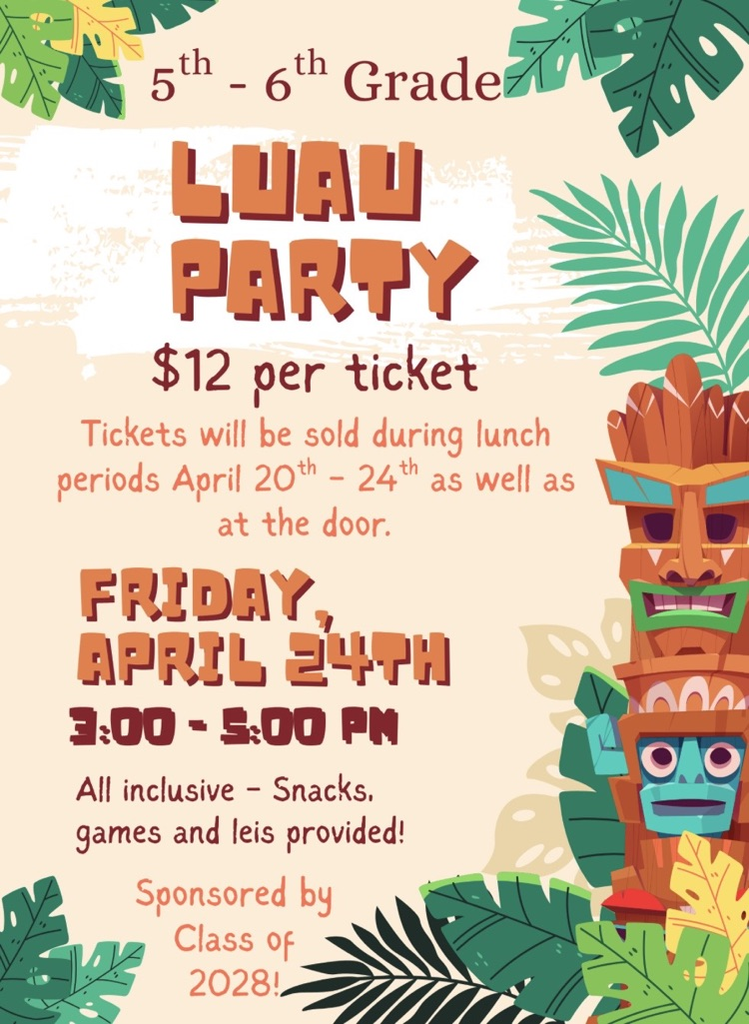 5th and 6th grade dance flyer