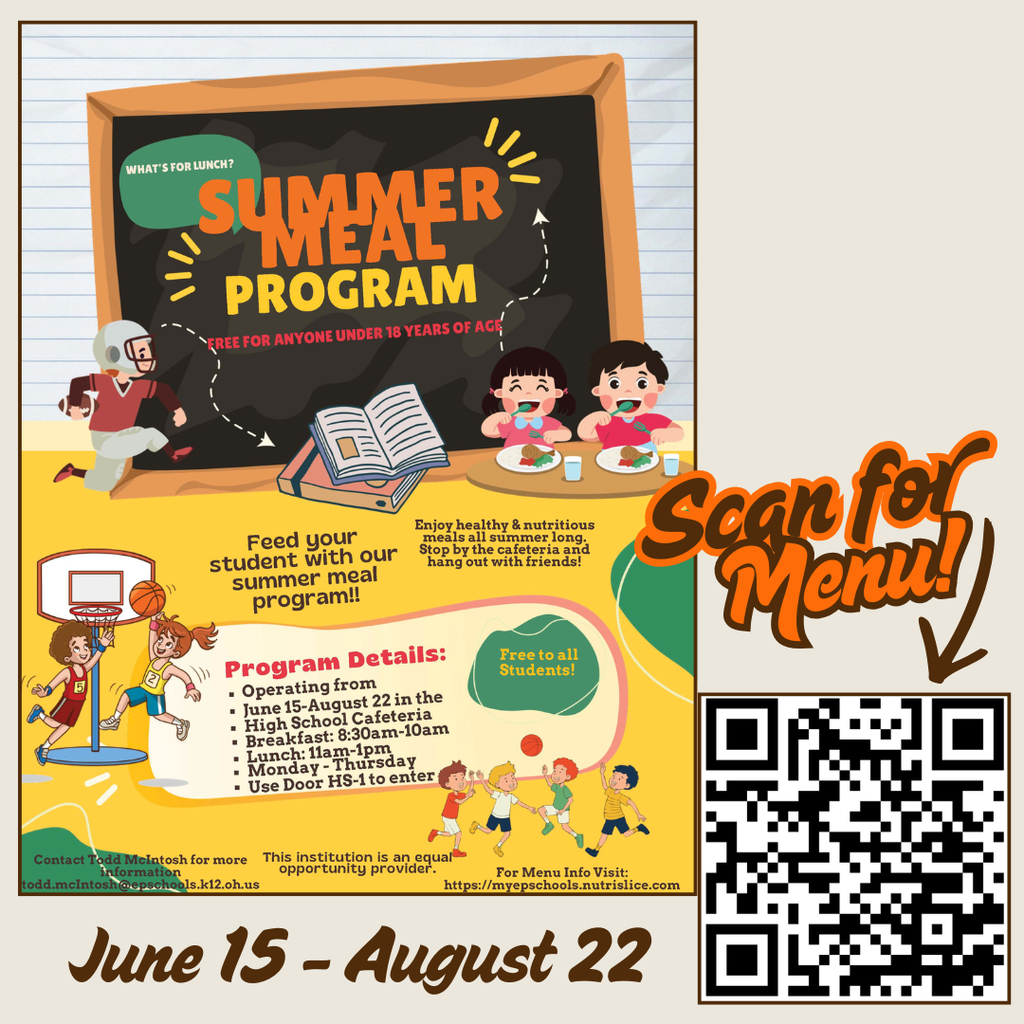 summer meal progran flyer