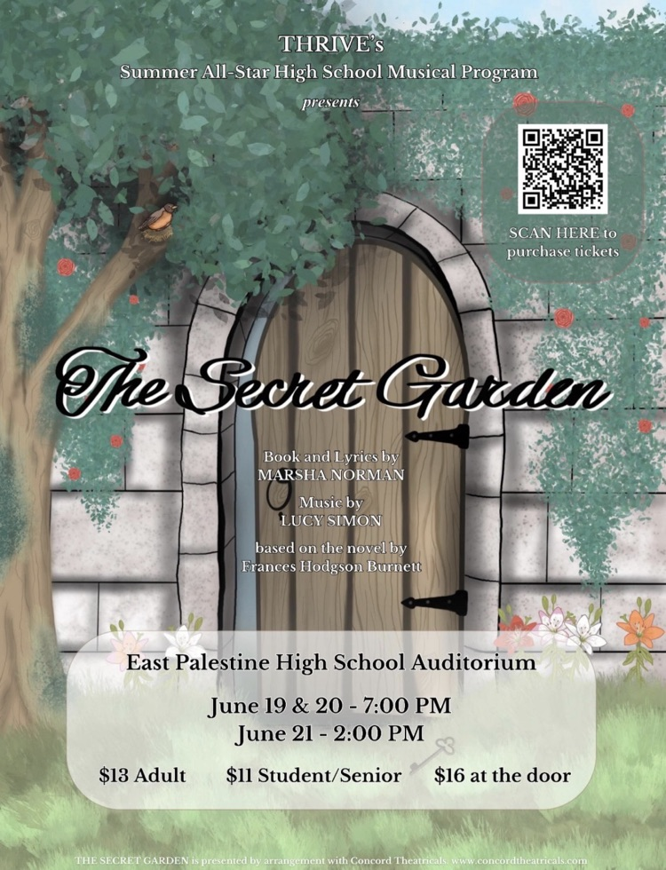 thrive summer musical