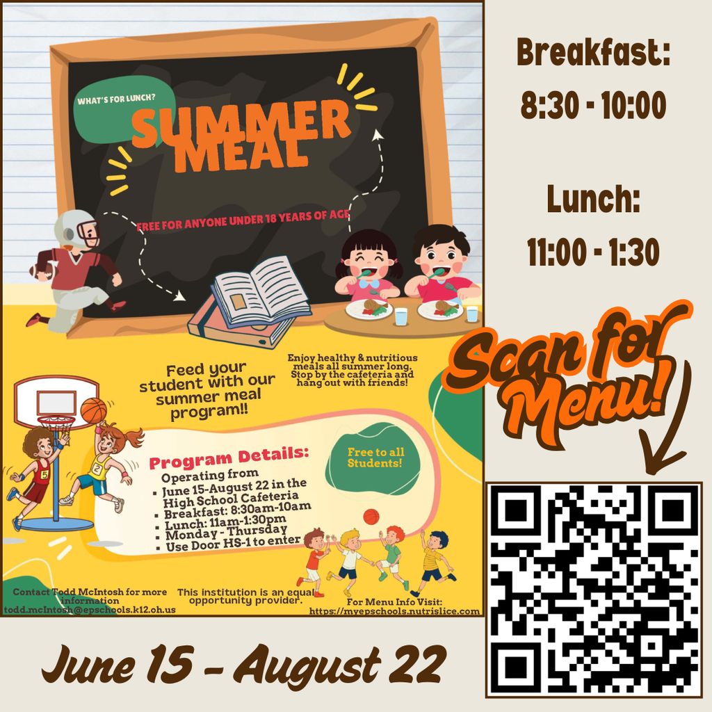 summer meal progran flyer