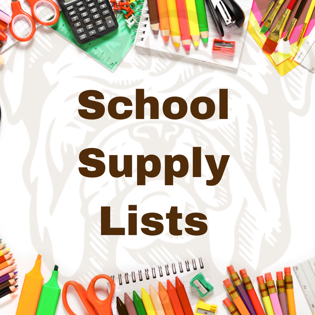 school supply lists