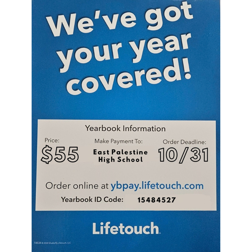 yearbook ordering info