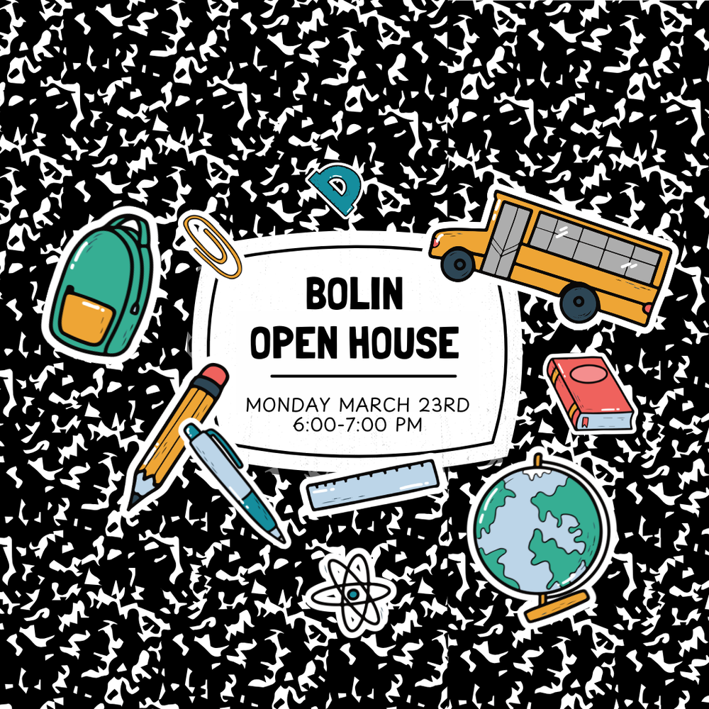 Open House – 6:00 p.m. – 7:00 p.m.