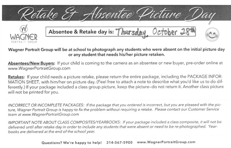 Pic Retakes