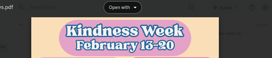 kindness week