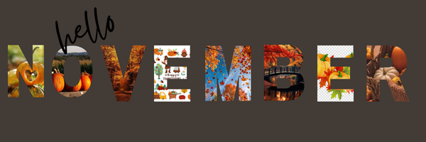 November banner