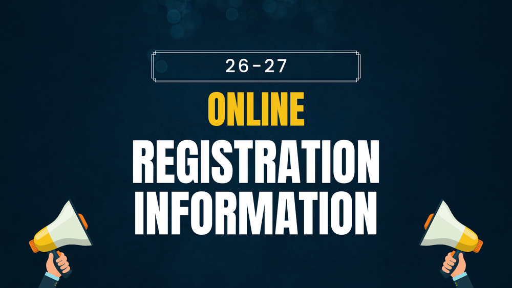26-27 Online Registration Information