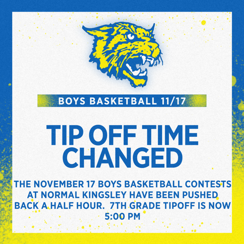 11/17 tipoff changed to 5:00 PM.