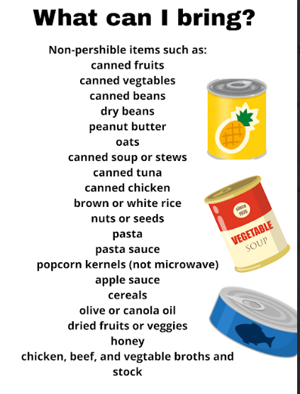 canned food drive