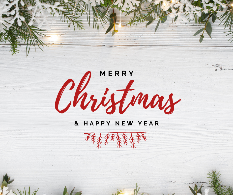 Merry Christmas & Happy New Year!