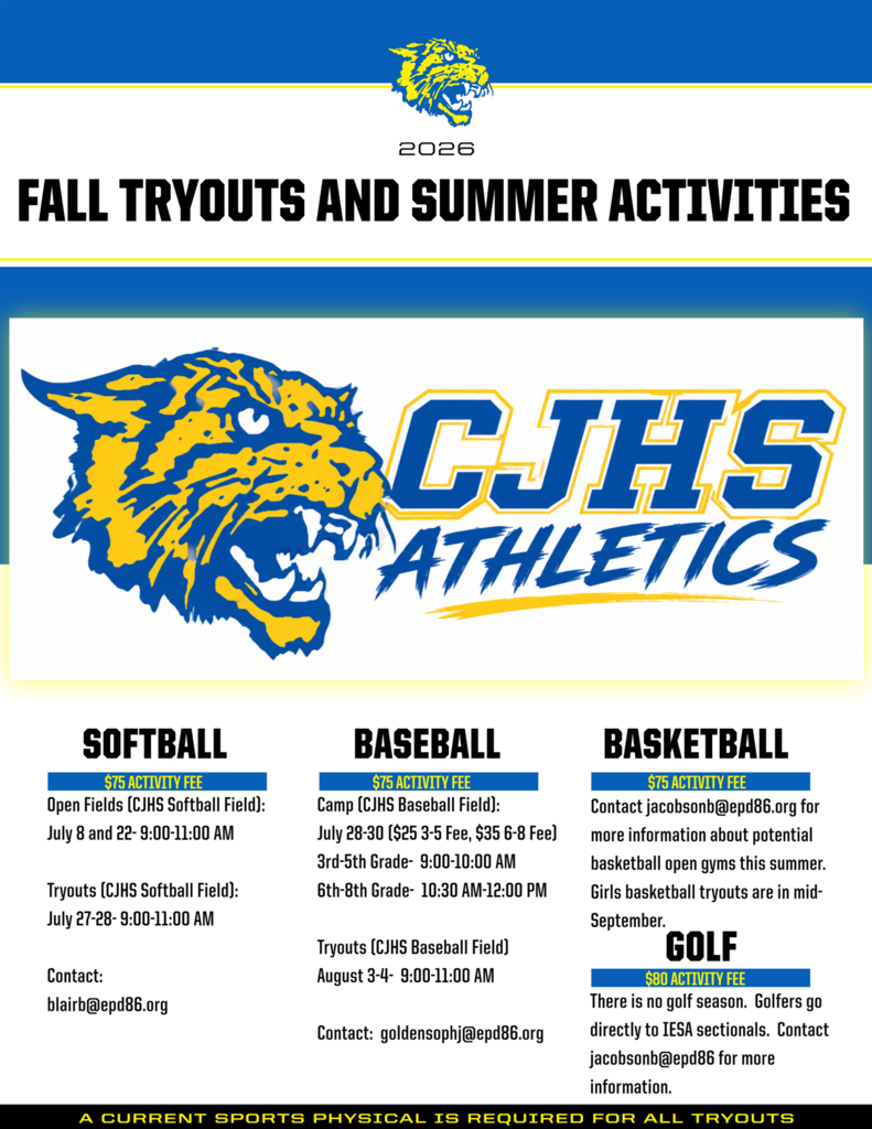Fall Sports Tryouts