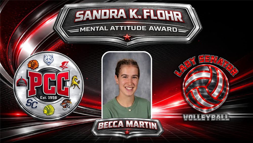 Rebecca Martin 2026 PCC Girls Volleyball Mental Attitude Award Winner