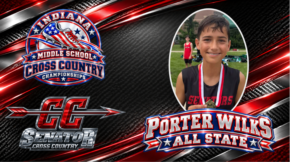 Porter Wilks All-State Boys Cross-Country