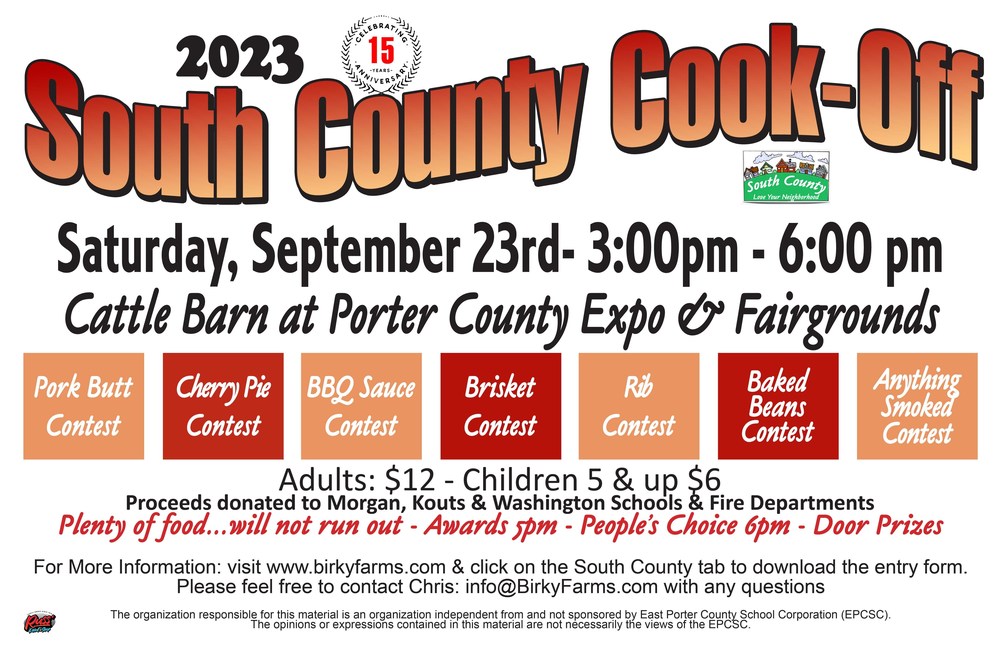 South County Cook Off Kouts Elementary School