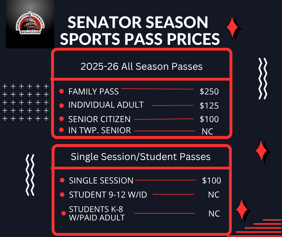 Senator Season Sports Pass Prices